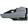 Help! By Dorman Interior Door Handle - Lever Plastic Light Gray Single - 88145