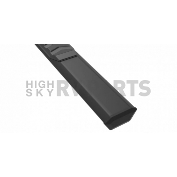 Black Horse Offroad Running Board Aluminum Stationary Black - E2369-6