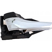 Help! By Dorman Interior Door Handle - Plastic Black Housing With Silver Lever Single - 88148