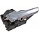 Help! By Dorman Interior Door Handle - Plastic Black Housing With Silver Lever Single - 88148