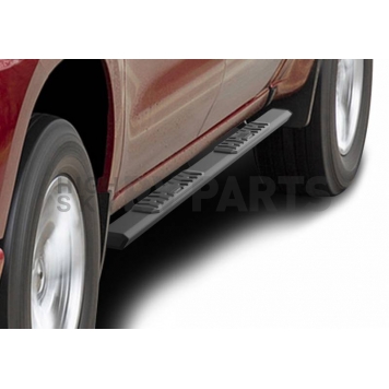Black Horse Offroad Running Board Aluminum Stationary Black - E0169-8