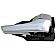 Help! By Dorman Interior Door Handle - Plastic Light Gray Housing With Silver Lever Single - 88151