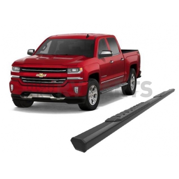 Black Horse Offroad Running Board Aluminum Stationary Black - E0279-11