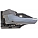 Help! By Dorman Interior Door Handle - Plastic Light Gray Housing With Silver Lever Single - 88152
