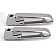 All Sales Exterior Door Handle -  Polished Aluminum Set Of 2 - 420