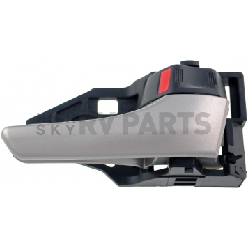 Help! By Dorman Interior Door Handle - Plastic Black Housing With Silver Lever Single - 88155