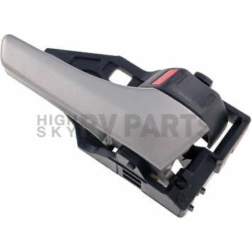 Help! By Dorman Interior Door Handle - Plastic Black Housing With Silver Lever Single - 88155-2