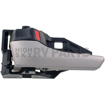 Help! By Dorman Interior Door Handle - Plastic Black Housing With Silver Lever Single - 88156