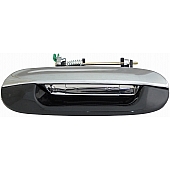 Help! By Dorman Exterior Door Handle - Plastic Silver Lever And Black Housing Single - 88192