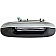 Help! By Dorman Exterior Door Handle - Plastic Silver Lever And Black Housing Single - 88192