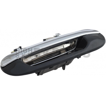 Help! By Dorman Exterior Door Handle - Plastic Silver Lever And Black Housing Single - 88193-2