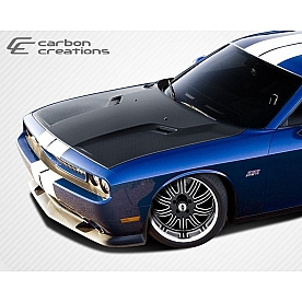 Extreme Dimensions Hood - Gloss Carbon Fiber Black - 105786
