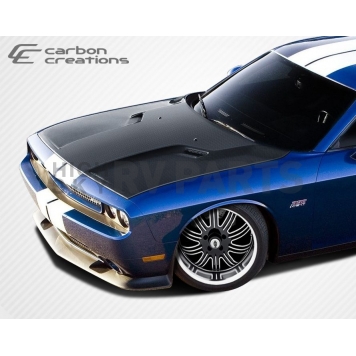 Extreme Dimensions Hood - Gloss Carbon Fiber Black - 105786