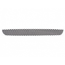 Street Scene Bumper Grille Insert Mesh Brushed Silver Aluminum - 95077115