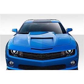 Extreme Dimensions Hood - Fiberglass Reinforced Plastic Black - Viper - 113328