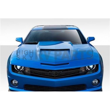 Extreme Dimensions Hood - Fiberglass Reinforced Plastic Black - Viper - 113328