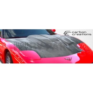 Extreme Dimensions Hood - Gloss Carbon Fiber Black - 106140-1