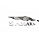 American Car Craft Emblem - Sahara Silver Stainless Steel - 142008