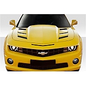 Extreme Dimensions Hood - Fiberglass Reinforced Plastic Black - AM-S - 113334