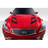 Extreme Dimensions Hood - Fiberglass Reinforced Plastic Black - AM-S - 113362