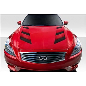Extreme Dimensions Hood - Fiberglass Reinforced Plastic Black - AM-S - 113362