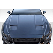 Extreme Dimensions Hood - Fiberglass Reinforced Plastic Black - MK7 - 113369