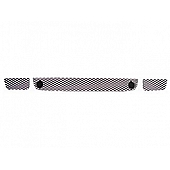 Street Scene Bumper Grille Insert Mesh Satin Silver Aluminum - 95077124