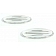 All Sales Emblem - Ford Oval Step Style Ball Milled Silver Aluminum - 59901
