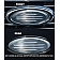 All Sales Emblem - Ford Oval Step Style Ball Milled Silver Aluminum - 59901