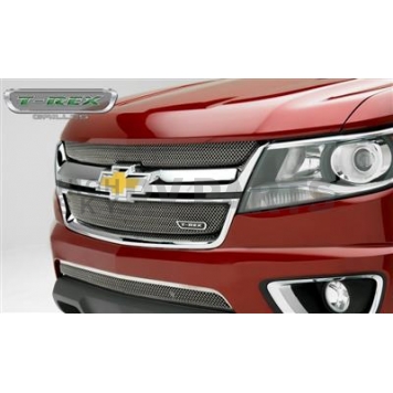 T-Rex Truck Products Grille Insert - Honey Comb Rectangular Chrome Plated Stainless Steel - 44267