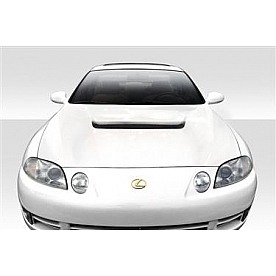 Extreme Dimensions Hood - Fiberglass Reinforced Plastic Black - VIP - 113370