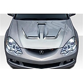Extreme Dimensions Hood - Fiberglass Reinforced Plastic Black - M - 113373