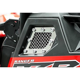 T-Rex Truck Products Fender Vent - Silver Stainless Steel Polished Set Of 2 - 6749000