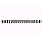 Street Scene Bumper Grille Insert Mesh Brushed Silver Aluminum - 95077125