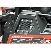 T-Rex Truck Products Fender Vent - Black Steel Polished Set Of 2 - 6749001