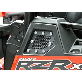 T-Rex Truck Products Fender Vent - Black Steel Polished Set Of 2 - 6749001