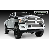 T-Rex Truck Products Grille Insert - Formed Mesh Rectangular Triple Chrome Plated Stainless Steel - 44452