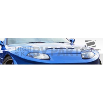 Extreme Dimensions Hood - Primered Fiberglass Black - 105608-1