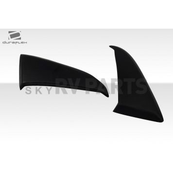 Extreme Dimensions Fender Scoop - Black Fiberglass Reinforced Plastic  Set Of 2 - 109324-3