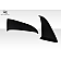 Extreme Dimensions Fender Scoop - Black Fiberglass Reinforced Plastic  Set Of 2 - 109324