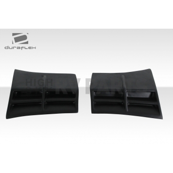Extreme Dimensions Fender Vent - Black Fiberglass Reinforced Plastic  Set Of 2 - 113060-2