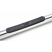 Putco Nerf Bar - Truck Wheel To Wheel Stainless Steel Round 4 Inch - 46130