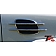 TFP (International Trim) Fender Vent - Silver ABS Plastic Chrome Plated Set Of 2 - 80047UFV