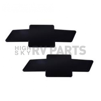 All Sales Emblem - Chevrolet Bow-Tie Black Aluminum - 96121K