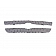 Street Scene Grille Insert - Mesh Aluminum Trapezoid - 95077690