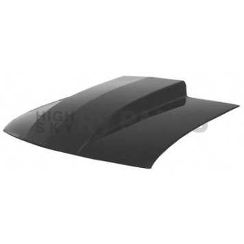 Harwood Fiberglass Hood - Cowl Induction Gloss Fiberglass Black - 42104