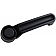 Help! By Dorman Exterior Door Handle - Plastic Black Single - 93374
