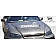 Extreme Dimensions Hood - Primered Fiberglass Black - 105541