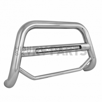 Black Horse Offroad Bull Bar Tube 2-1/2 Inch Polished Stainless Steel - MABFOB502S-4