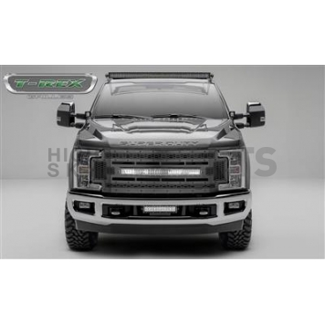 T-Rex Truck Products Grille Insert - Honeycomb Rectangular Black Powder Coated Steel - 7315471BR